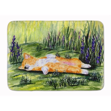 Carolines Treasures Corgi Machine Washable Memory Foam Mat SS8465RUG